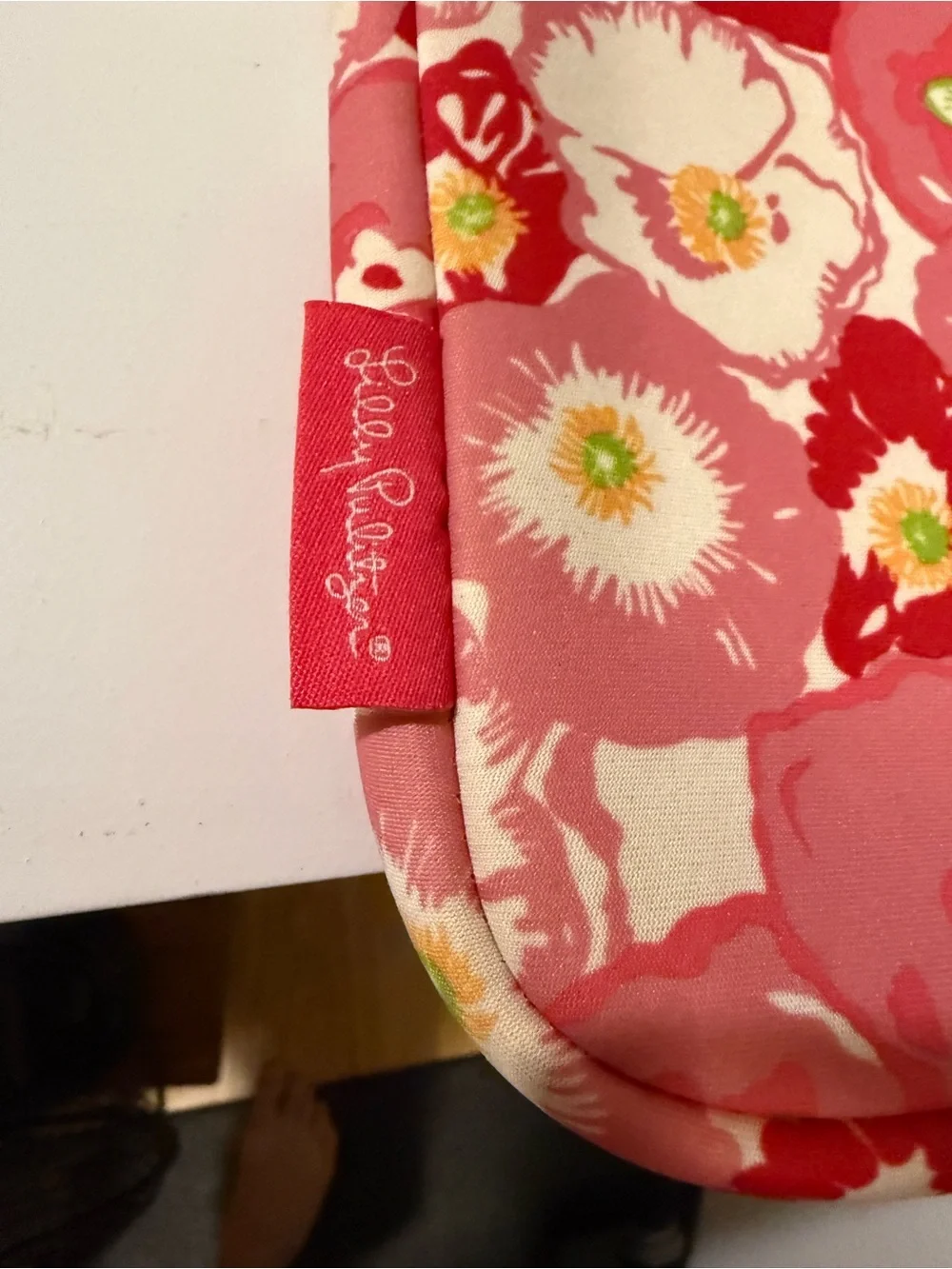 Lily Pulitzer neoprene iPad mini sleeve.